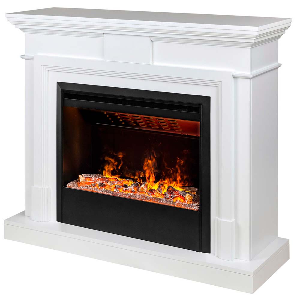 Электрокамин RealFlame  Marco 25,5/26 WT с очагом 3D Helios 26 SBG