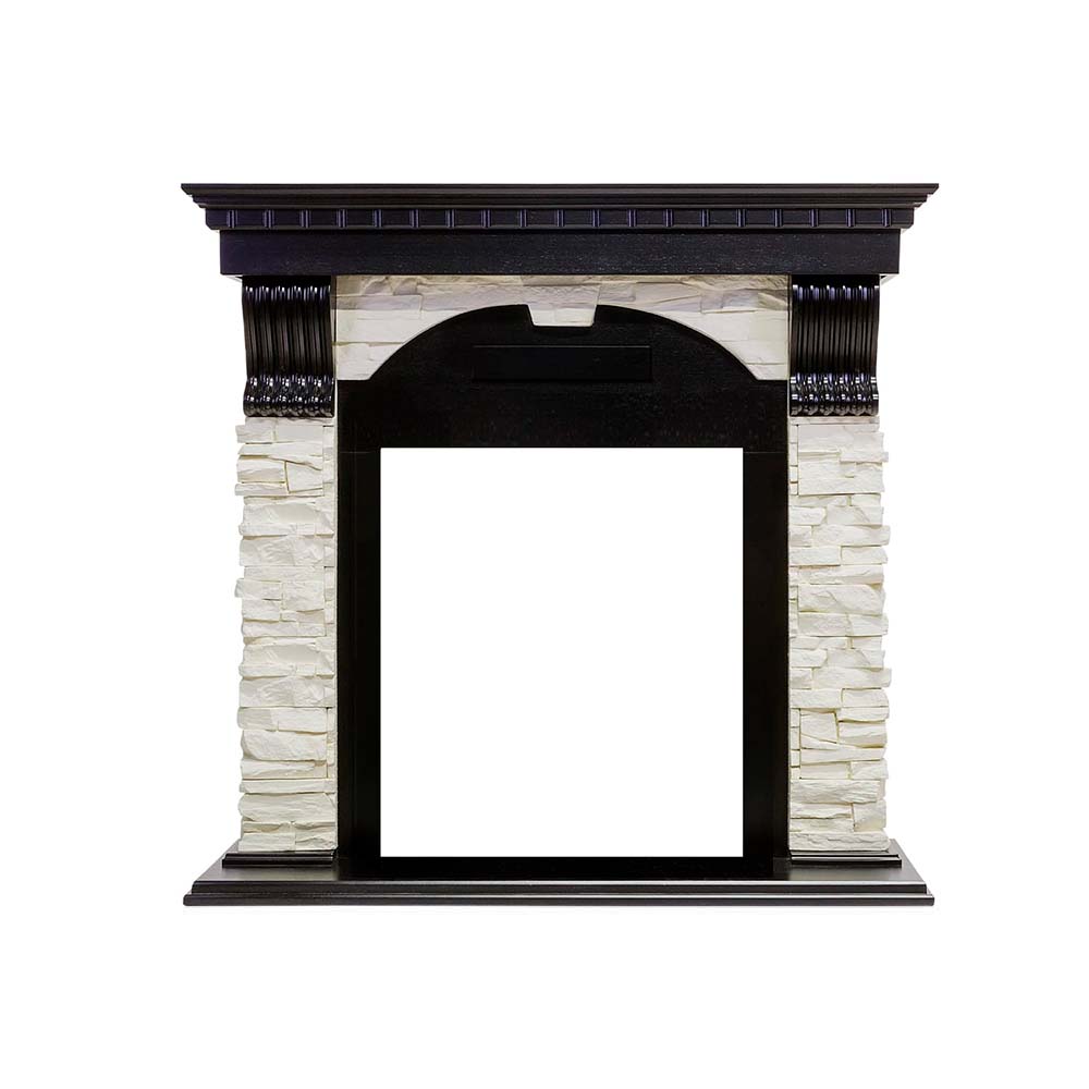 Портал Royal Flame  Dublin - Венге / Сланец белый