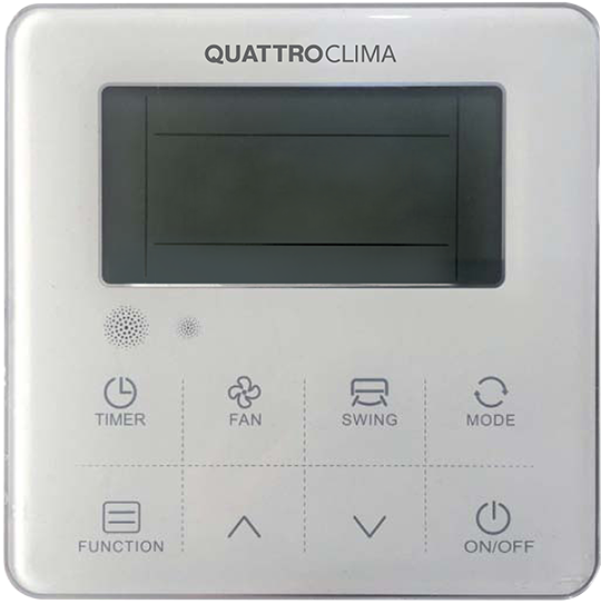 Канальная сплит-система QUATTROCLIMA QV-I18DG/QN-I18UG on/off
