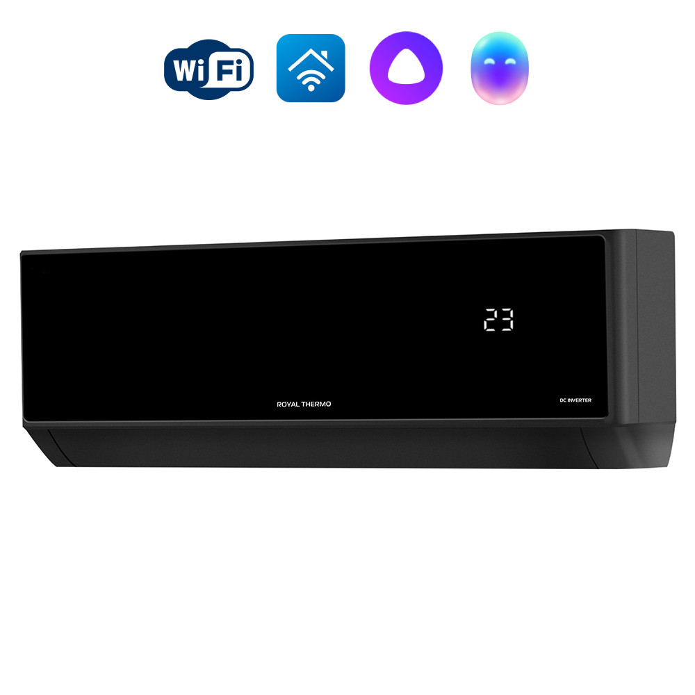 Настенная сплит-система Royal Thermo RTBI-12HN8/black Barocco DC Black Inverter