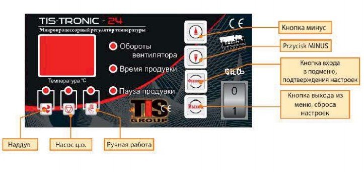 Твердотопливный котел Белкомiн TIS PLUS 11
