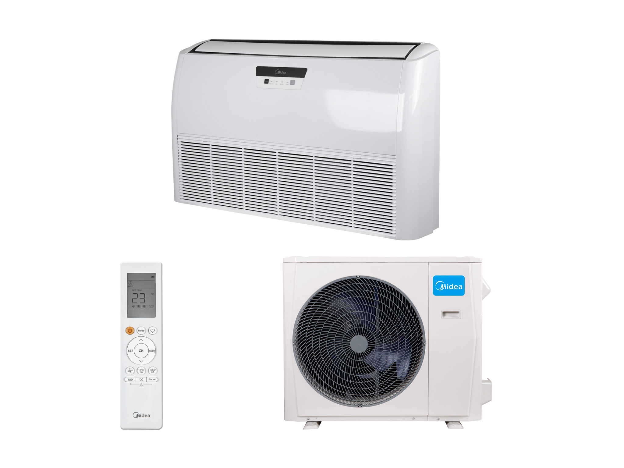 Напольно-потолочная сплит-система Midea -36HRN1G1/MOA1U-36HQN1G1 on/off