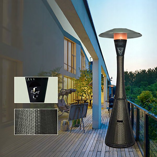 Уличный газовый обогреватель WWT 13B Rotang