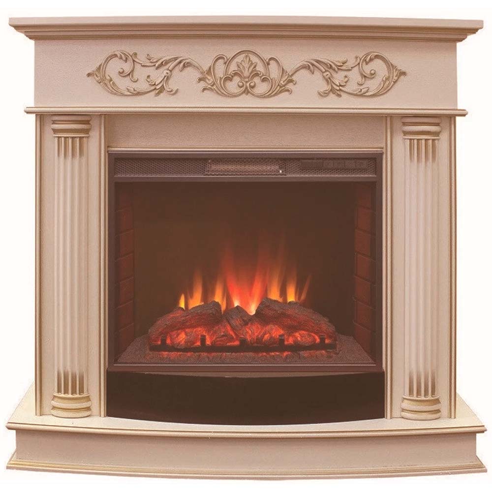 Электрокамин RealFlame  Milano 25,5 WT с очагом FireStar 25,5 3D