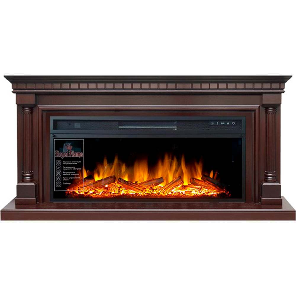 Каминокомплект Royal Flame  Dallas - Темный дуб (Ширина 1665 мм) с очагом Vision 42 LOG LED