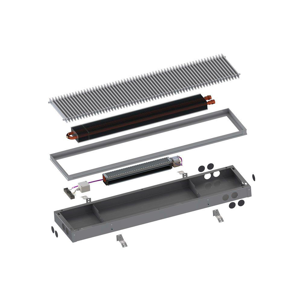 Внутрипольный конвектор iTermic ITTB.110.250.800