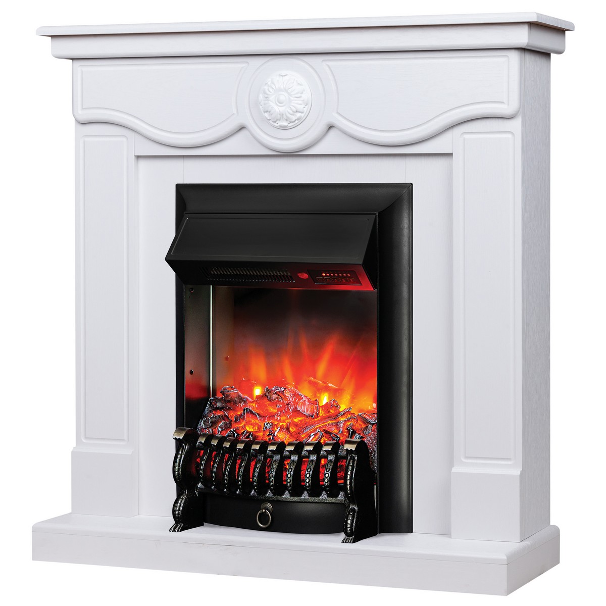 Электрокамин RealFlame  Aurora WT с очагом Fobos Lux Black RC