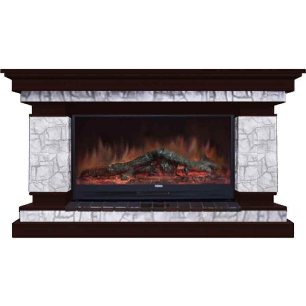 Каминокомплект Glenrich Лорд 86 (Premier S86) старый город венге