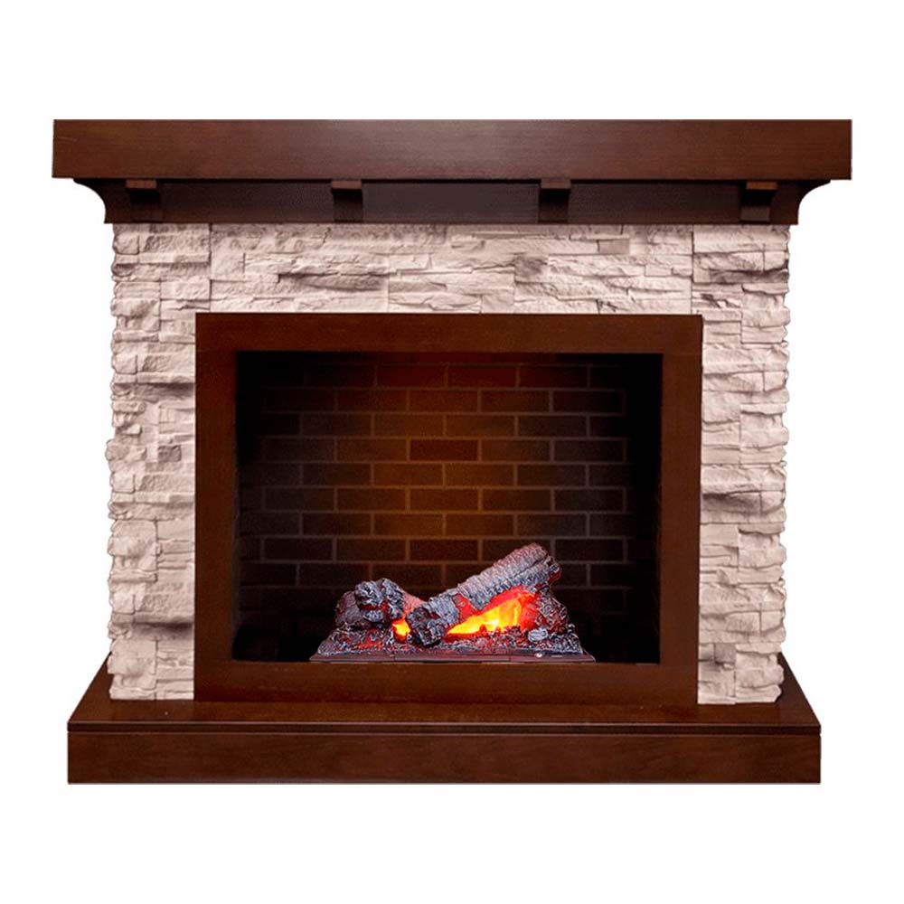 Каминокомплект Dimplex Chalet - Темный дуб/Сланец с очагом Cassette 400 NH