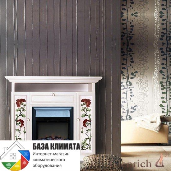 Каминокомплект Glenrich Бар Элиза Fobos black