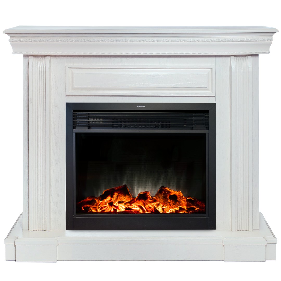 Электрокамин RealFlame  Bogema 26 WT с Moonblaze Lux BL S белый