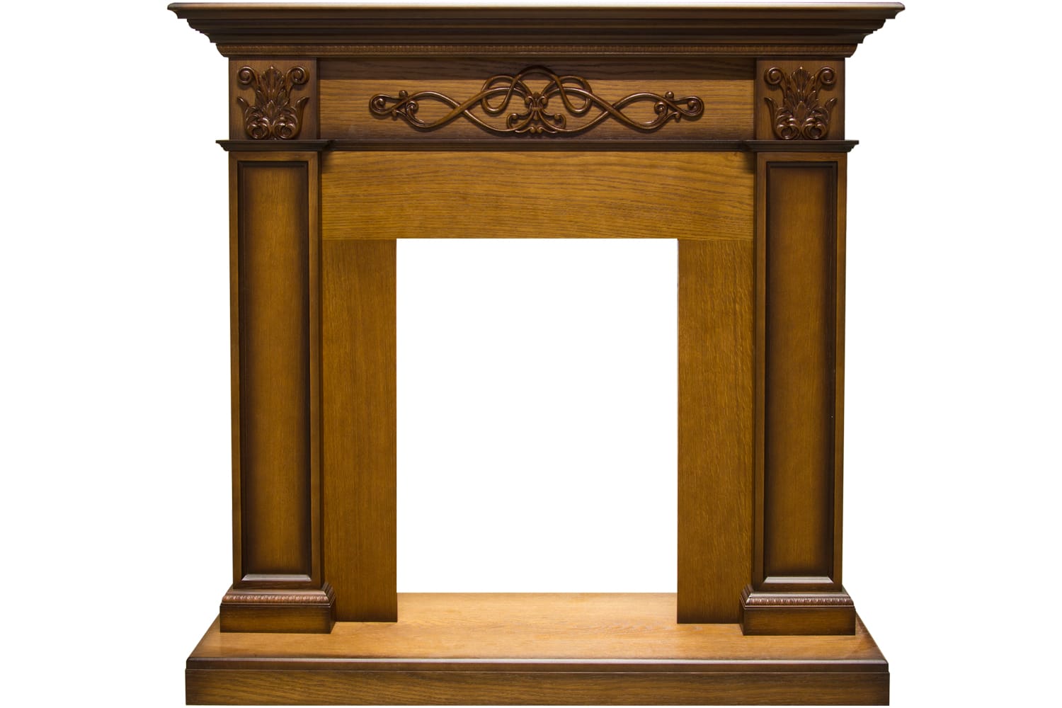 Каминокомплект Royal Flame  Verona - Дуб антик с очагом Majestic FX Brass