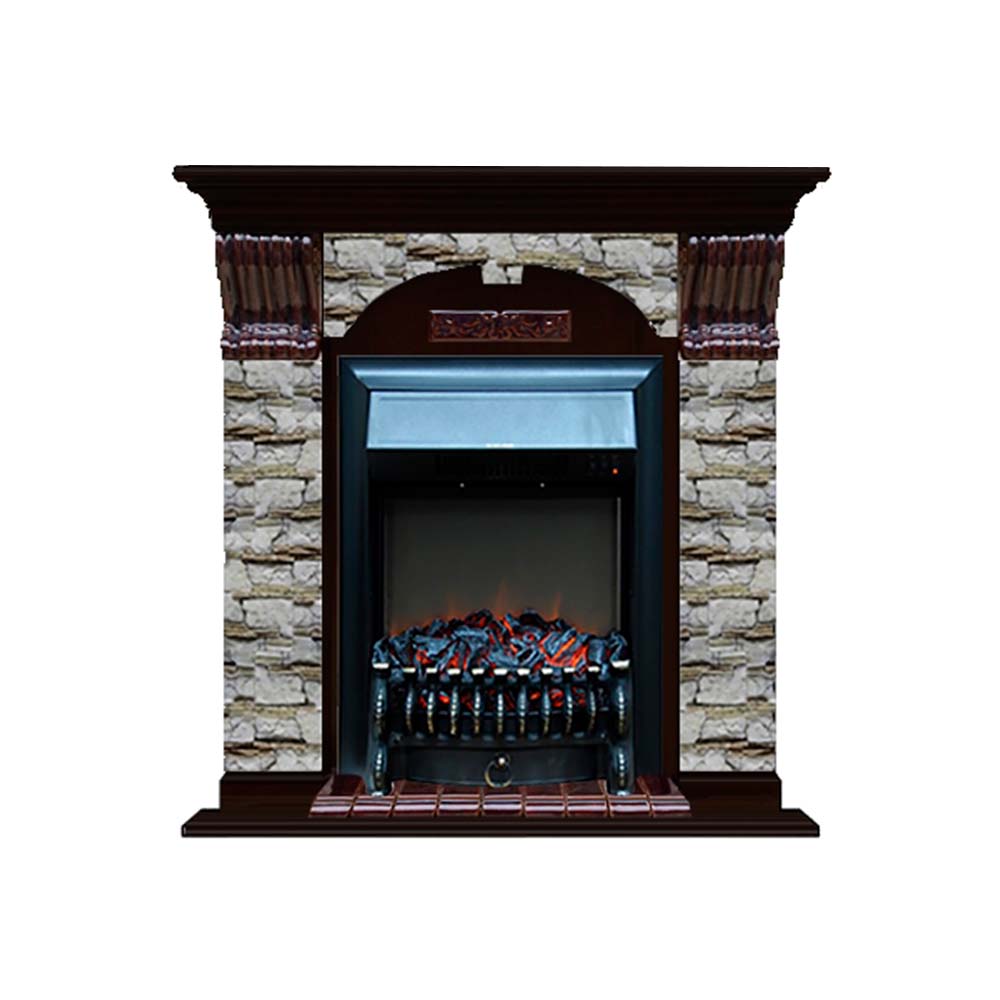 Каминокомплект Glenrich Арочный Алтай угловой (Fobos)