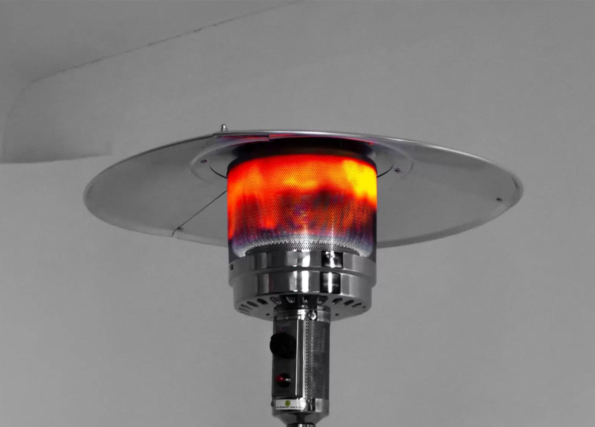 Уличный инфракрасный газовый обогреватель Jax JOGH-13000 PNB (черный)