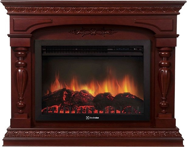 Каминокомплект Electrolux Perfetto R 30 с очагом EFP/P-3320RLS шпон темный дуб