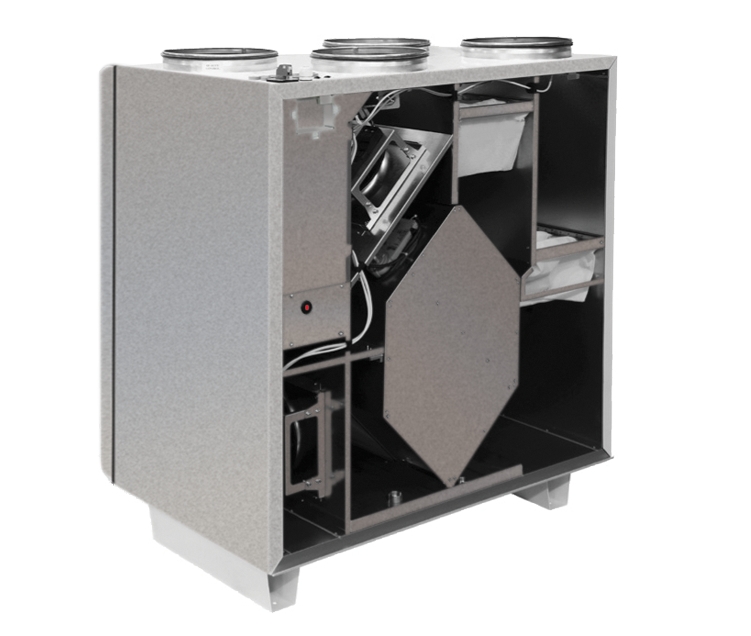 Приточно-вытяжная установка Shuft UniMAX-P 850 VER EC