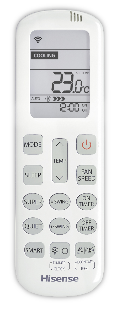 Сплит-система настенная Hisense серии LUX Design SUPER DC Inverter (R32) AS-13UW4RVETS00G/AS-13UW4RVETS00W