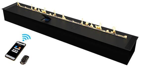 Биокамин автоматический Zefire Automatic 1800 черный