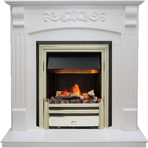 Каминокомплект Dimplex Sorrento - Белый дуб с очагом Cavendish
