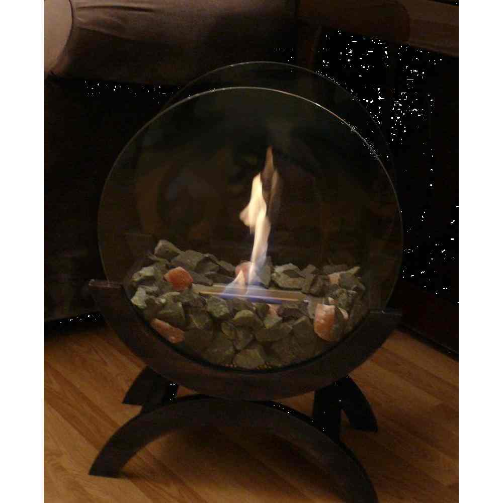 Биокамин напольный Zefire Iris большой белый