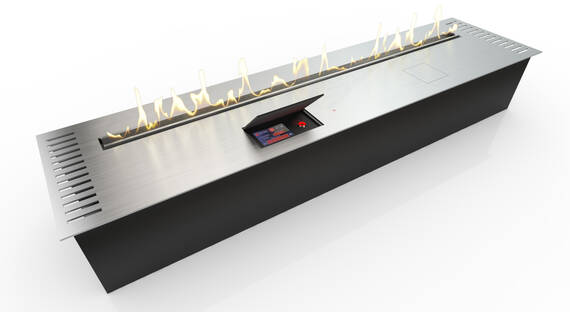 Автоматический биокамин ZeFire М 1200 шлифованный