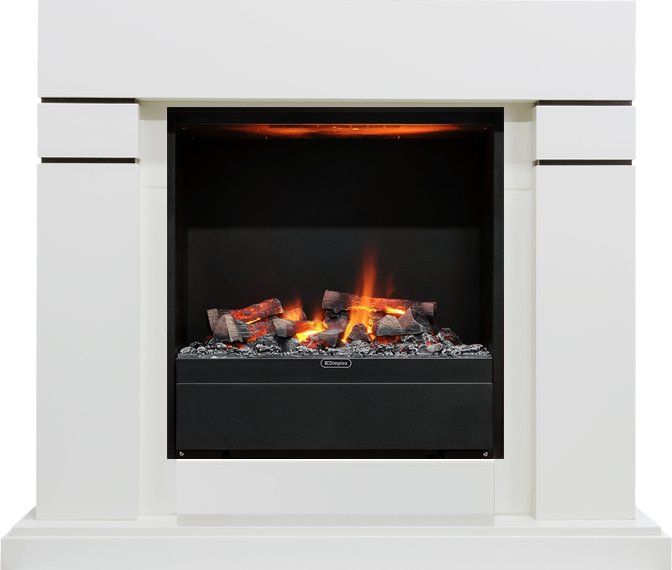 Каминокомплект Dimplex Lindos - Алебастр с очагом Albany