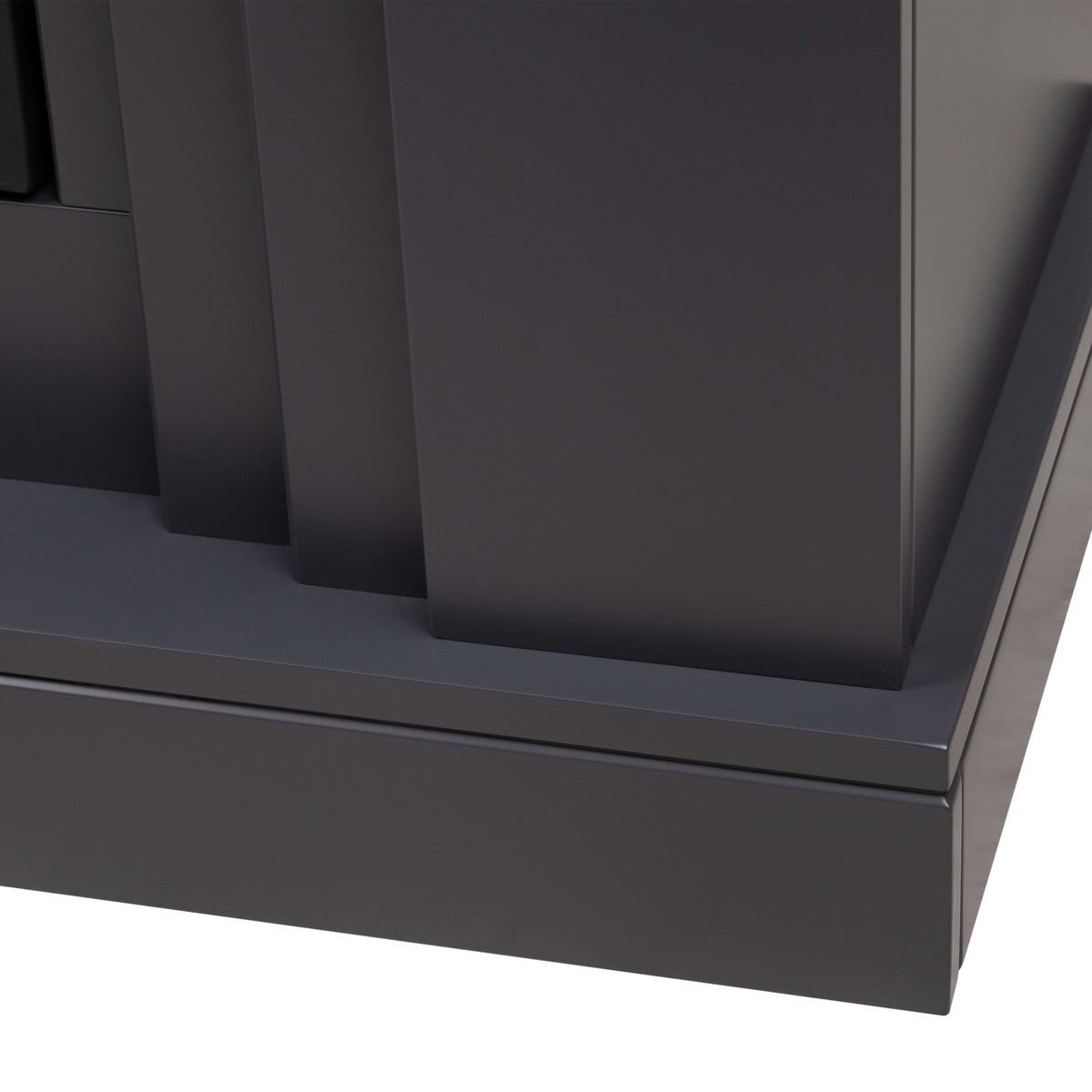 Электрокамин RealFlame Stanley 26 GR с очагом Moonblaze Deluxe Brass