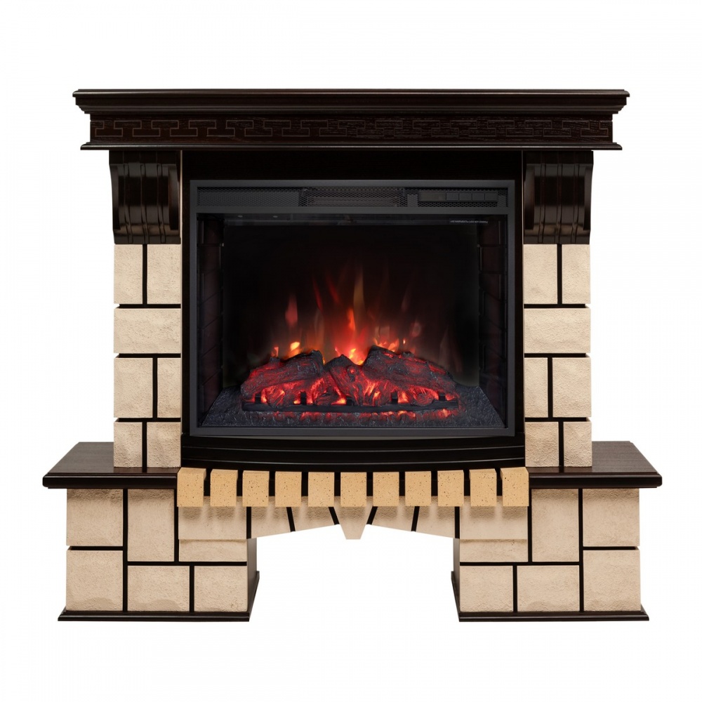 Электрокамин RealFlame  Stone 25/25,5 AO с очагом Sparta 25,5
