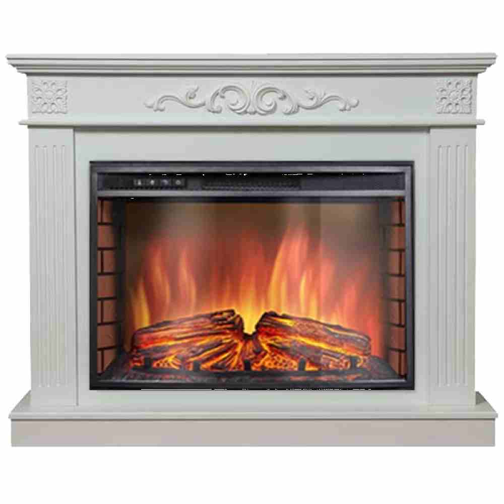 Каминокомплект Electrolux Noce 26/30 с очагом EFP/P-2620RLS шпон белый