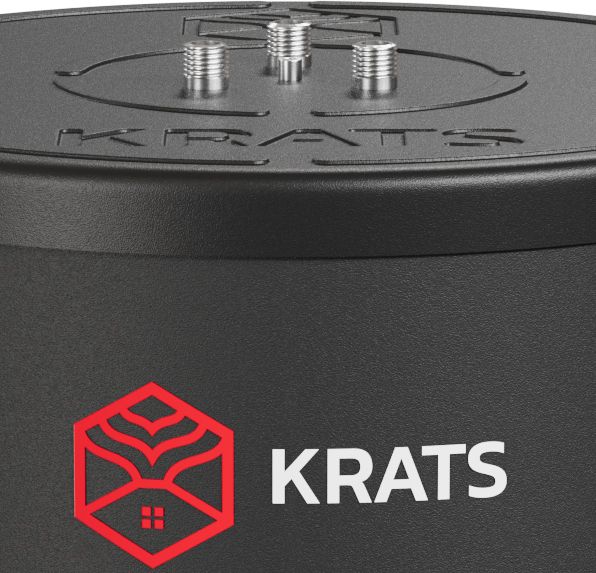 Бойлер косвенного нагрева Krats 100 Comfort черный подвесной
