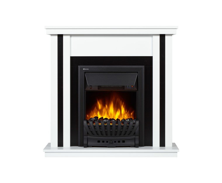 Каминокомплект Electrolux Trend Classic с очагом Classic EFP/P-1020LS белый
