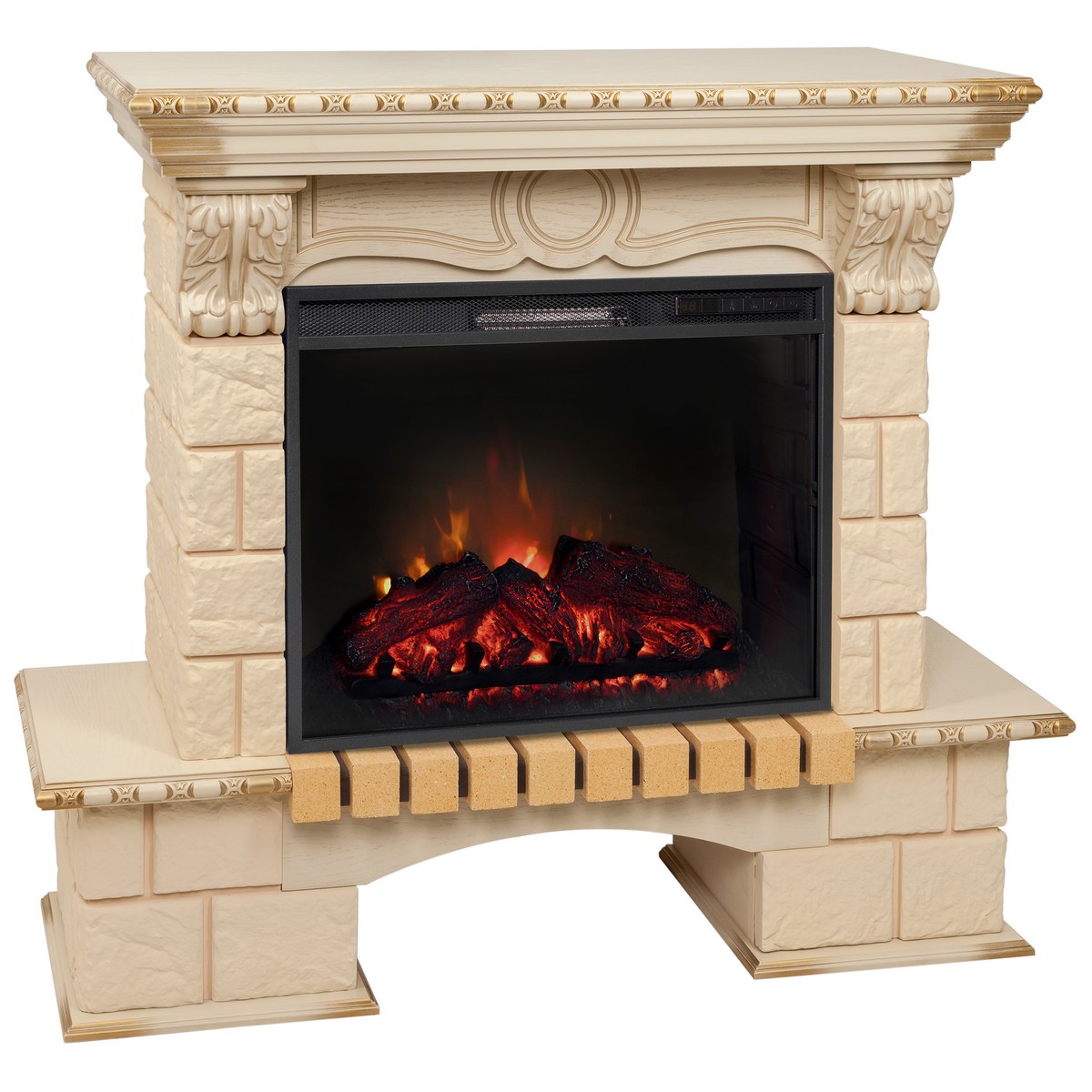 Электрокамин RealFlame Bolero 25/25,5 WT с очагом Sparta 25,5