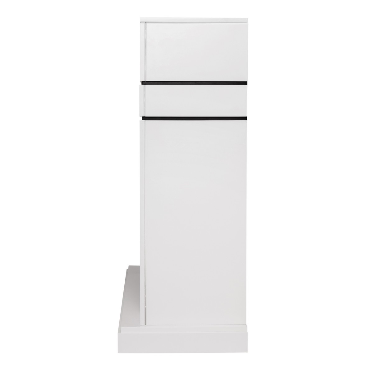 Электрокамин RealFlame Lindelse 26 WT с очагом 3D Cassette 630 Black Panel