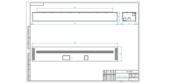 Автоматический биокамин ZeFire М 1800 с ДУ