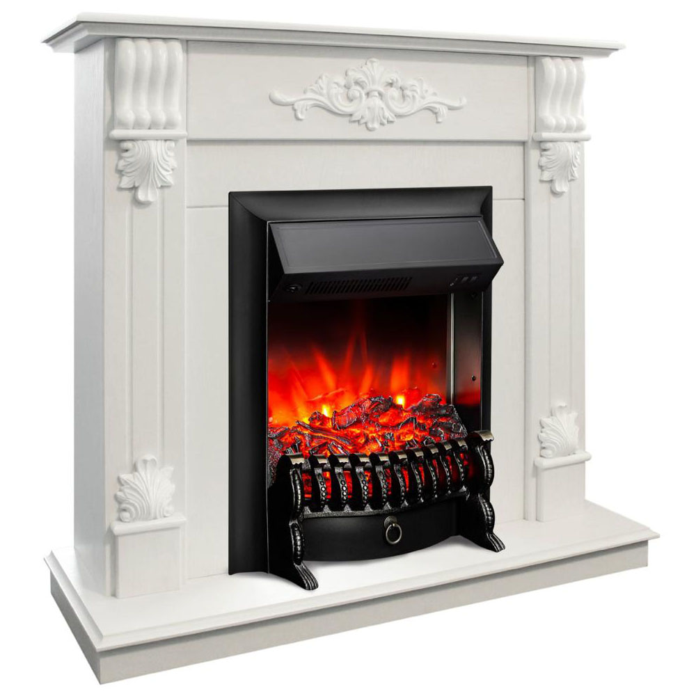 Электрокамин RealFlame  Octawa WT с очагом Fobos Lux BR S