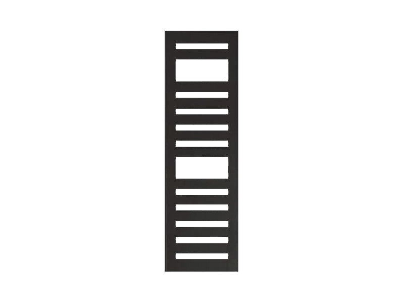 Полотенцесушитель электр. Zehnder Metropolitan Spa METE-120-050/GD RAL9005 matt (9205)