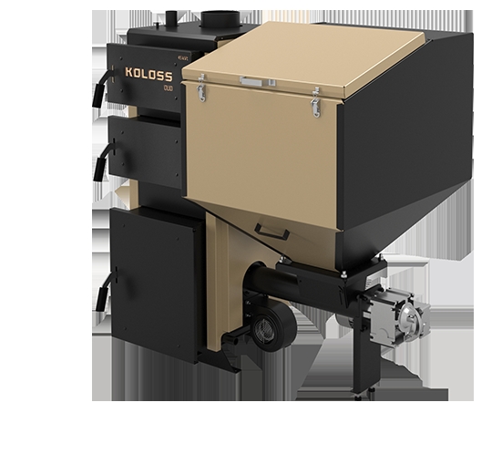 Напольный твердотопливный котел Koloss Auto DUO PLUS 35