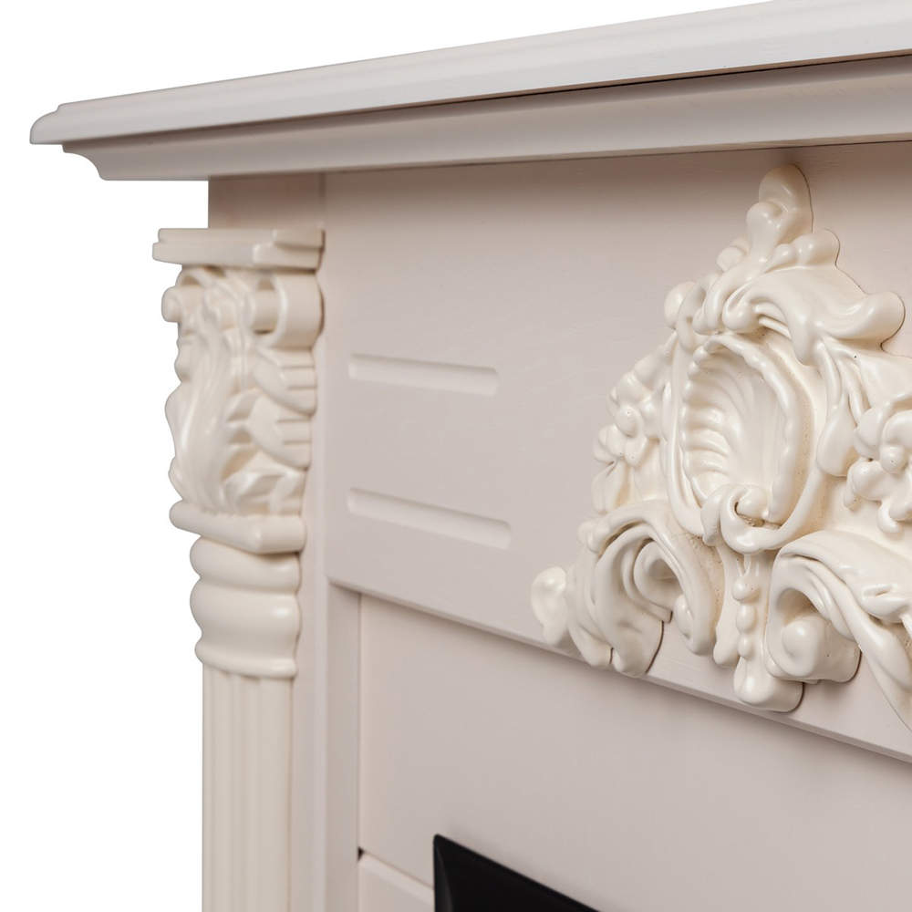 Электрокамин RealFlame  Stefania WT-F612 с очагом Fobos Lux Black RC