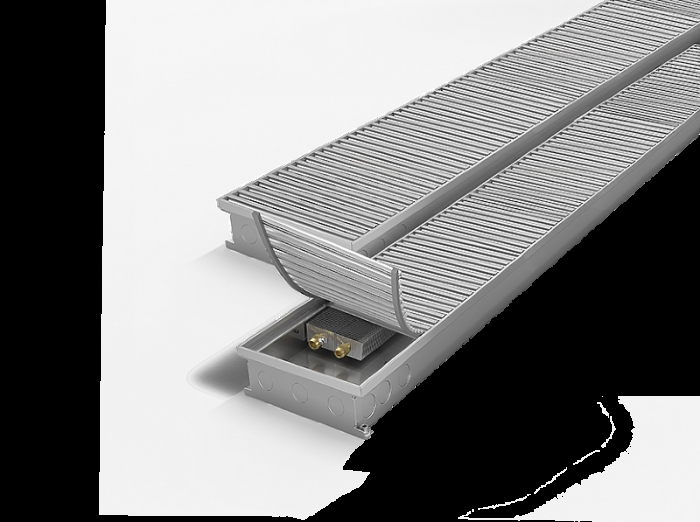 Конвектор внутрипольный MINIB RT без вентилятора PMW90 90-420-900