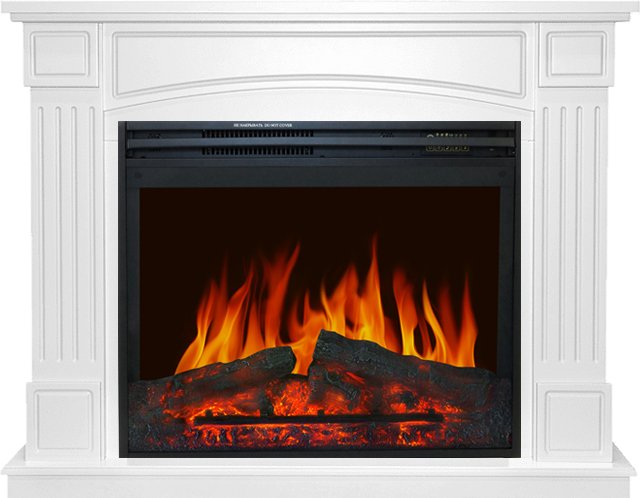 Каминокомплект Royal Flame  Boston - Белый с очагом Jupiter FX New