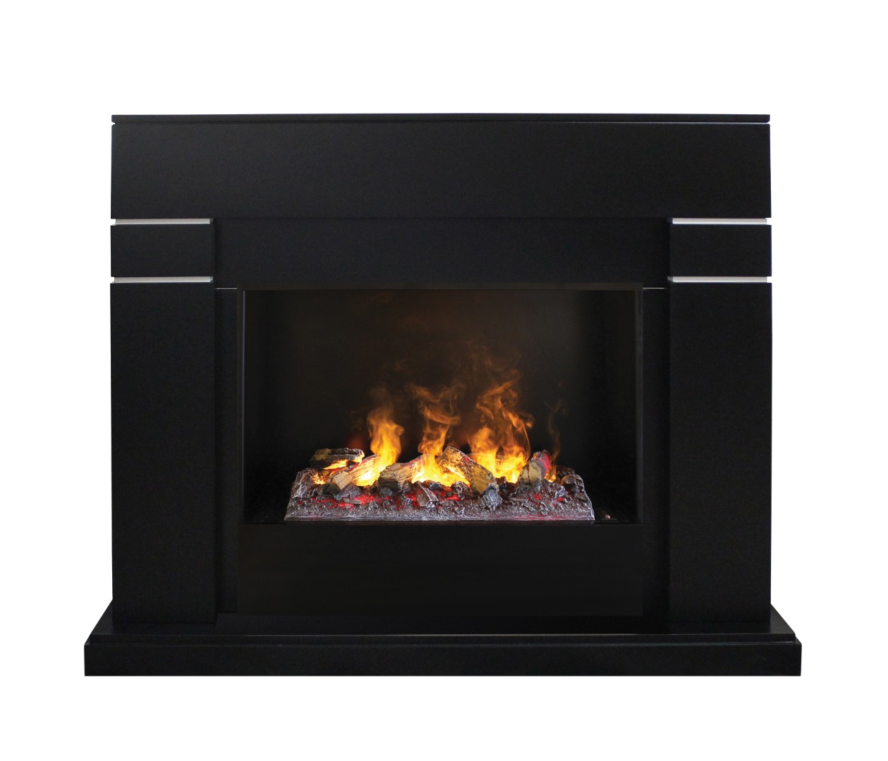 Электрокамин RealFlame Lindelse 26 BL 3D Cassette 630 + Black вставка