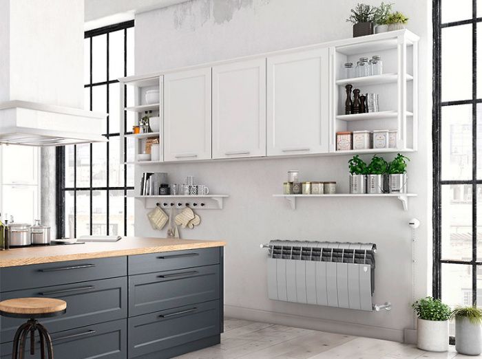 Радиатор Royal Thermo BiLiner 350 /Silver Satin - 12 секц.