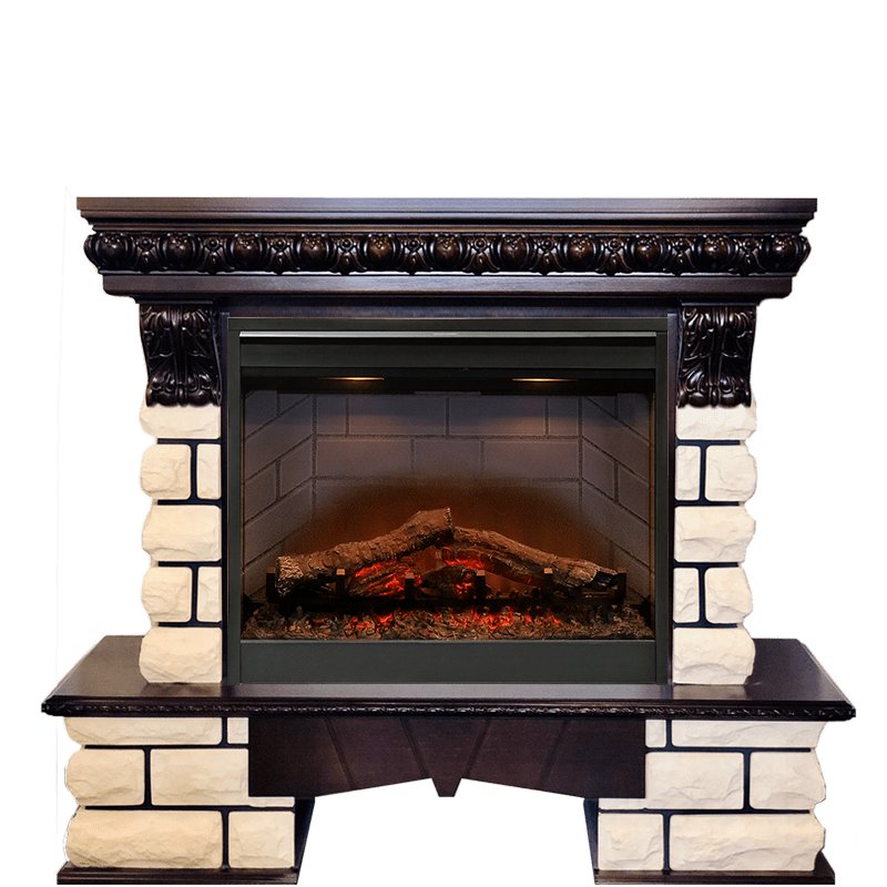 Каминокомплект Dimplex Pierre Luxe Lord - Темный дуб/Шампань с очагом Symphony 26'' DF2608-INT