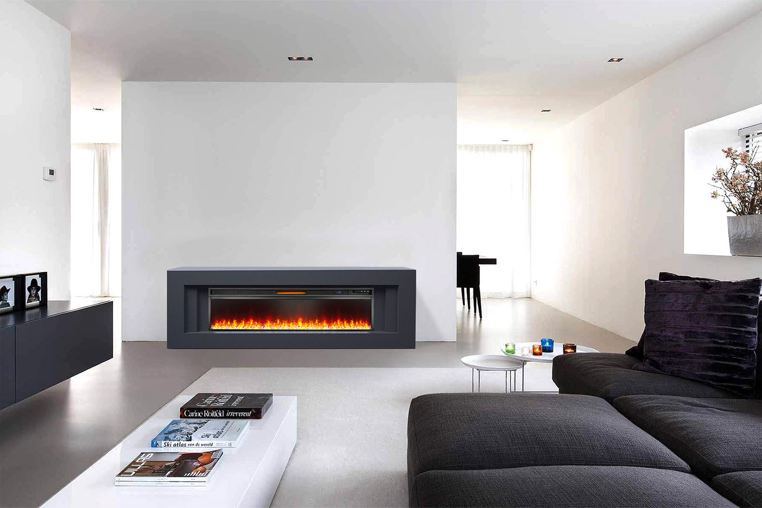 Портал Royal Flame  Line 60 - Белый