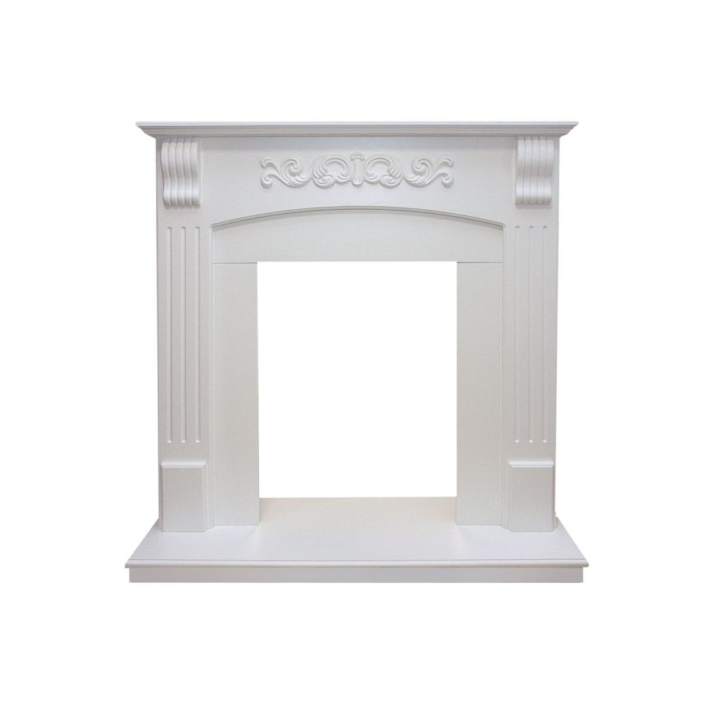 Каминокомплект Royal Flame  Sorrento угловой - Белый дуб с очагом Aspen Gold