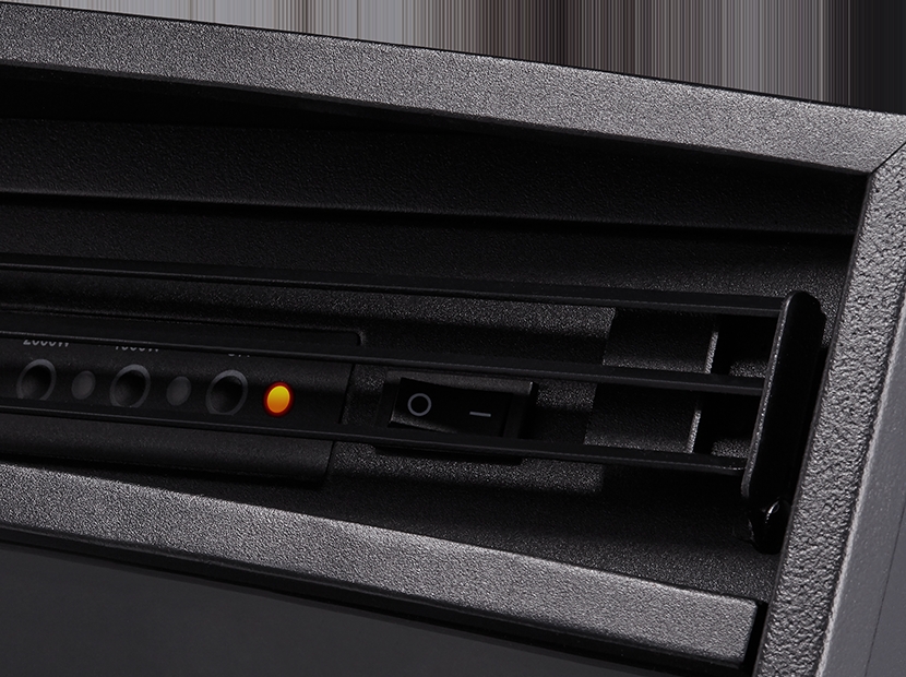 Каминокомплект Electrolux Scala 30 с очагом EFP/P-3320RLS камень сланец скалистый белый, шпон белый дуб