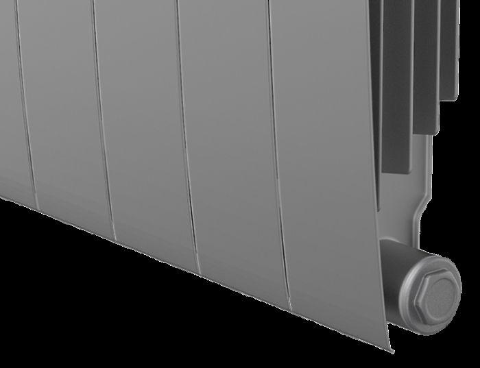 Радиатор Royal Thermo BiLiner 500 Silver Satin - 6 секц.