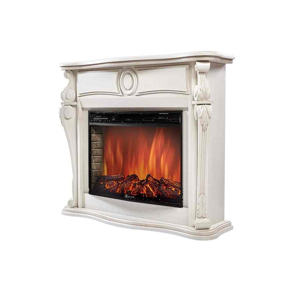 Каминокомплект Electrolux Ovatio 30 с очагом EFP/P-3320RLS белый