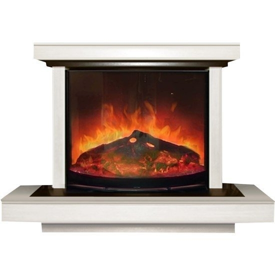 Каминокомплект Glenrich Атлант Rondo S36 белый