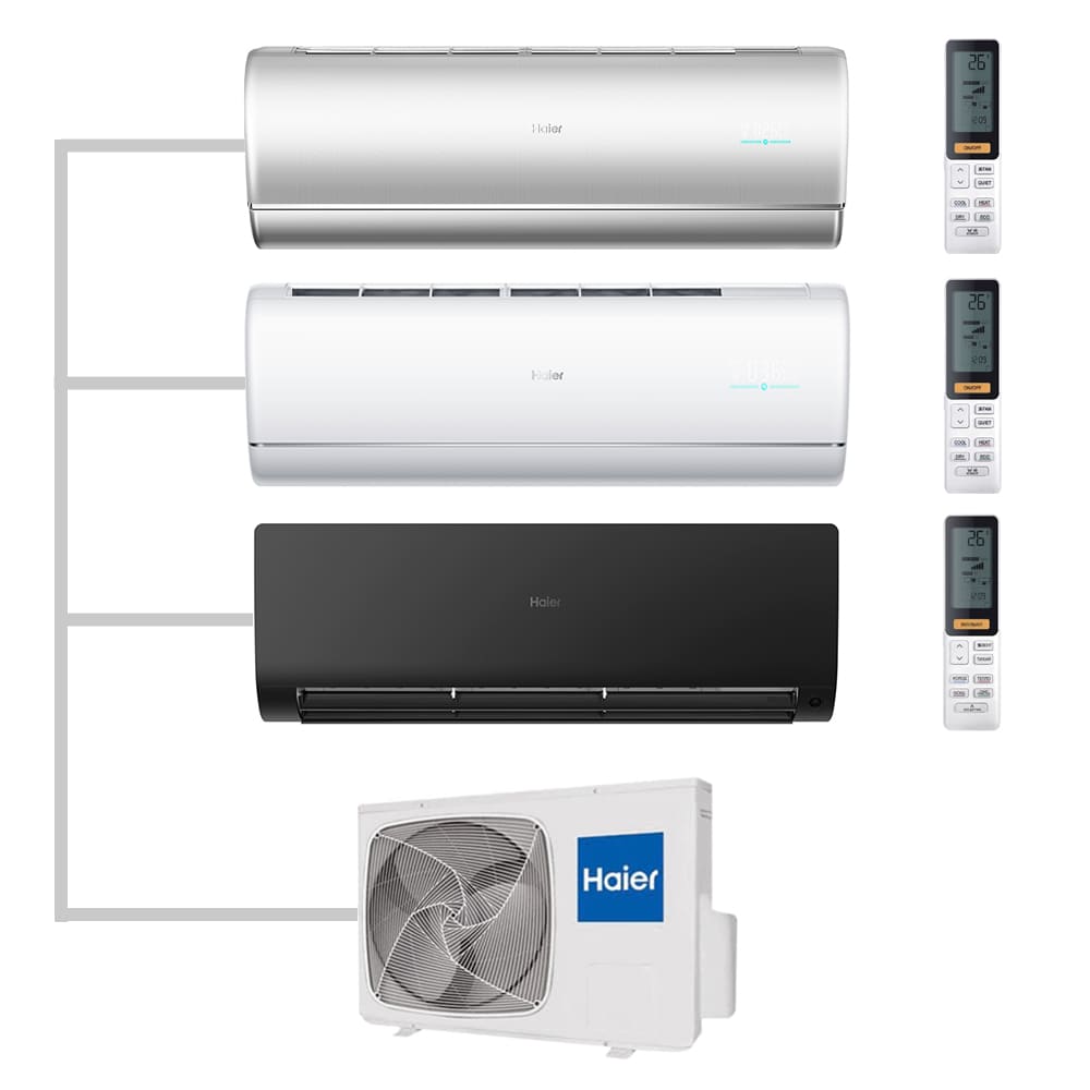 Мульти сплит-система настенная Haier AS35S2SJ2FA-S / AS25S2SJ2FA-W / AS25S2SF2FA-B / 3U70S2SR5FA Inverter